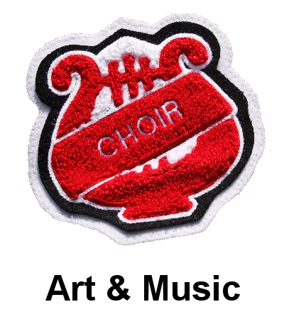 art and music patch