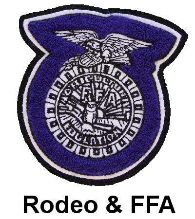 rodeo and FFA patches
